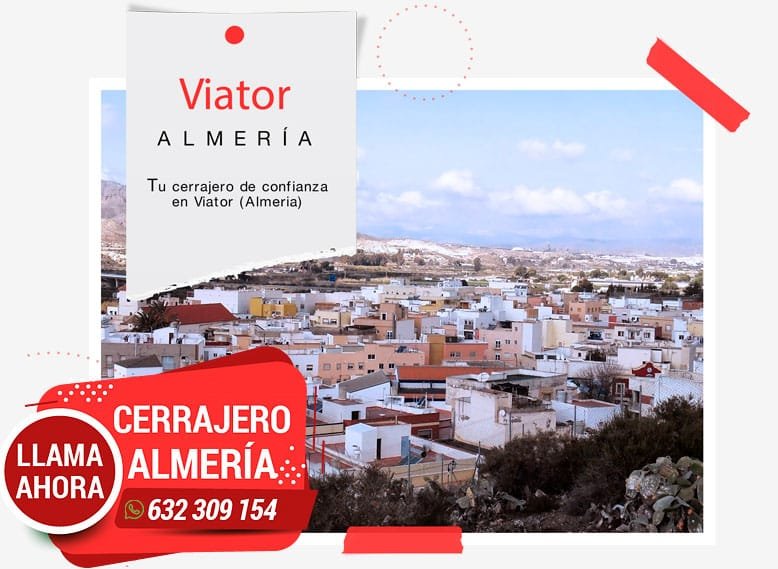 Cerrajero en Viator. Urgente 24 horas todos los días del año.
