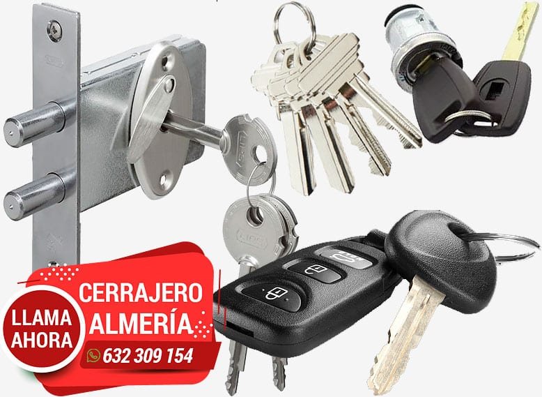 Copia y duplicado de llaves en Almería