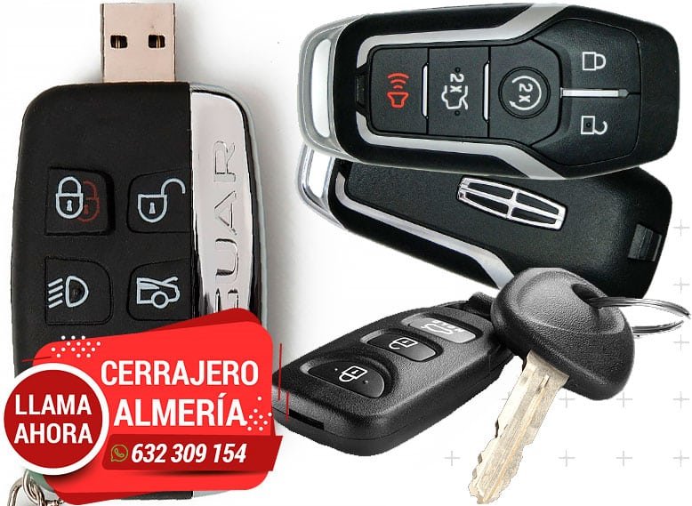 Copia llaves de coche. Cerrajeros Almeria te asegura la mejor calidad y precio.