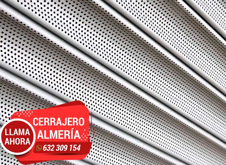 Cerrajeros Almería especialistas en instalación y reparación de cierres metálicos y persianas metálicas enrollables y automatizados.