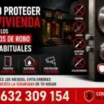 Cómo proteger una vivienda frente a los métodos de robo más habituales mediante cerraduras de seguridad, puertas reforzadas y sistemas de protección para el hogar en Almería.